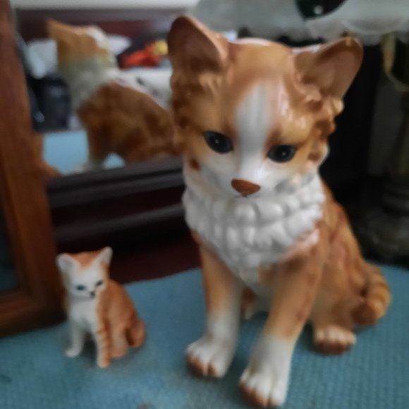 LEFTON CAT FIGURINES - Picture 3 of 3